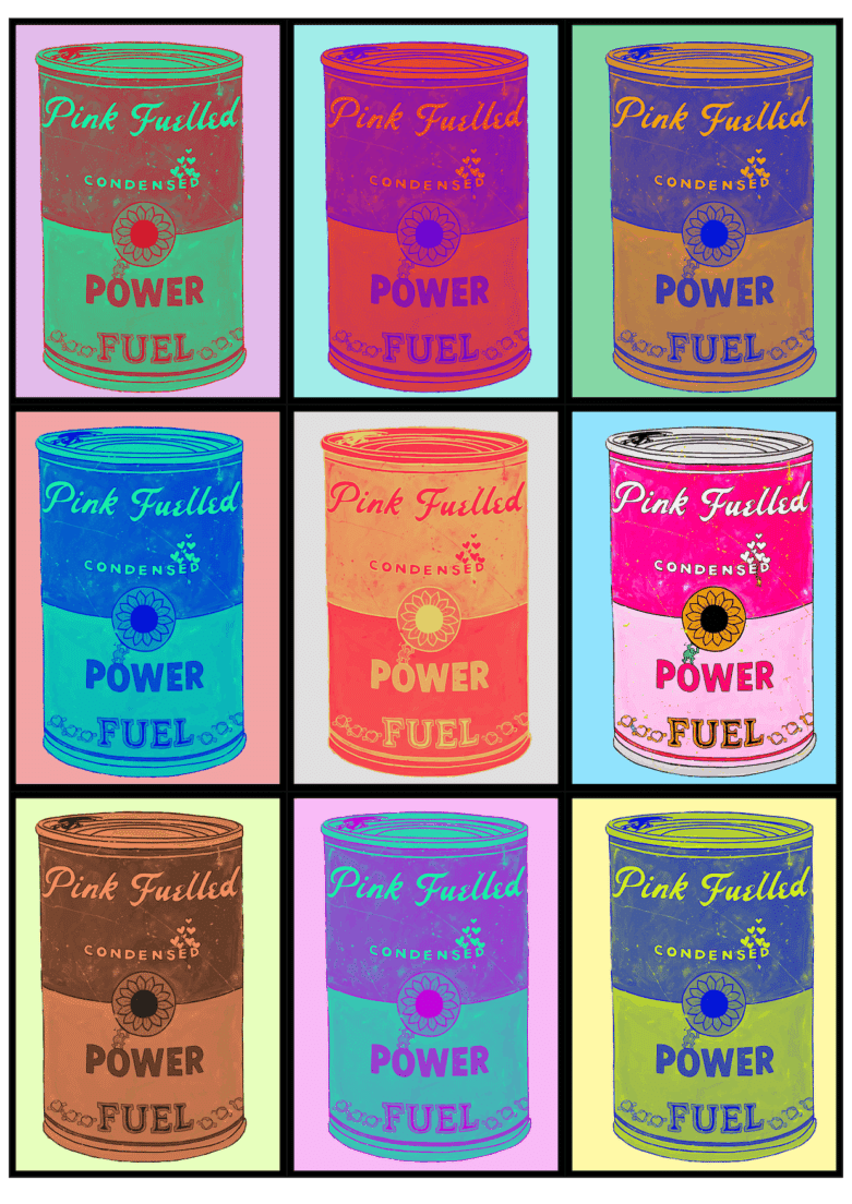 Fuel Cans Collage by Emelie Susie