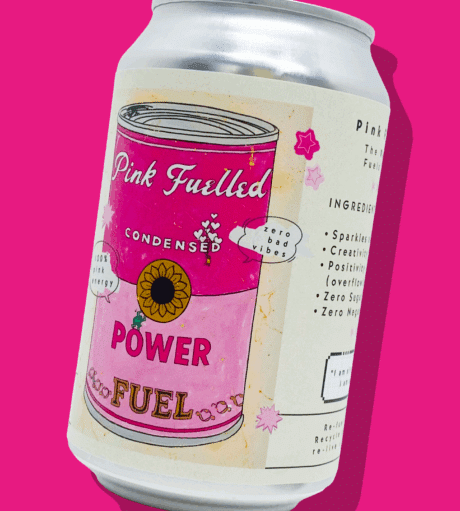 Fuel Up! Can of water Pop Art