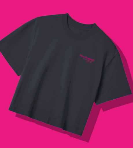 Pink Fuelled tee by Emelie Susie